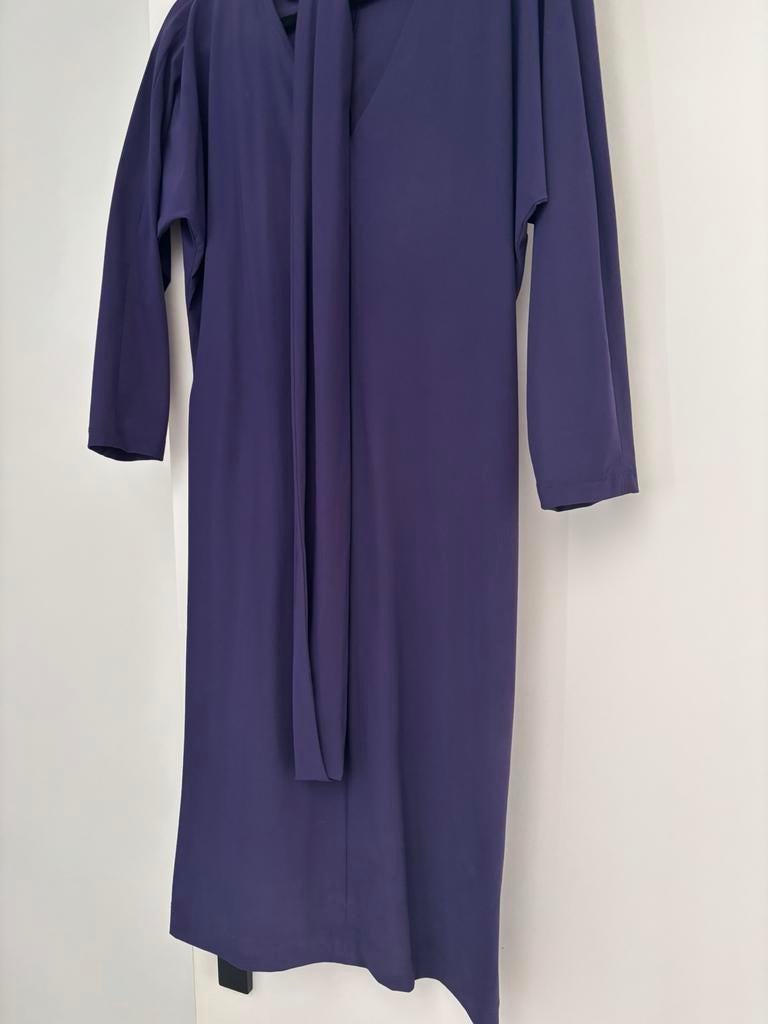 Ladress jurk met sash nieuw, Ophalen of Verzenden, Zo goed als nieuw, Blauw