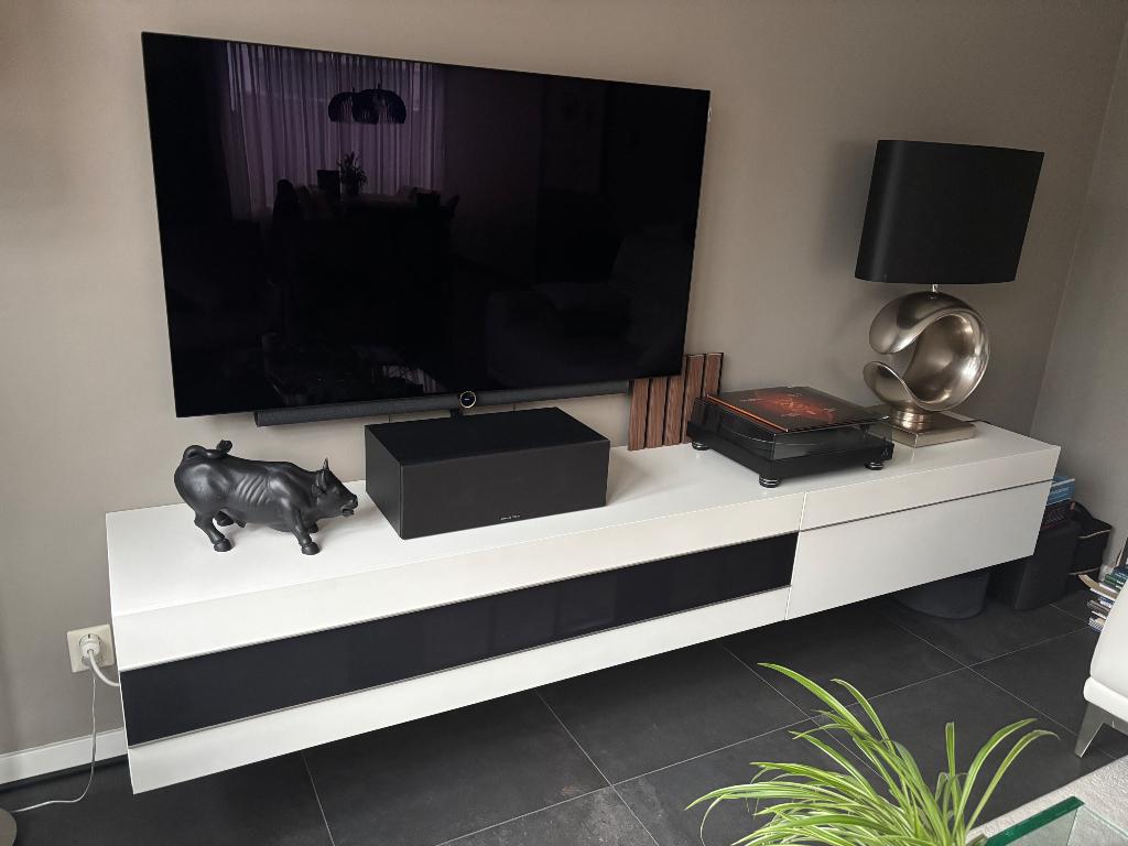 Tv meubel Banz bord, Ophalen, Overige materialen, Gebruikt, 200 cm of meer