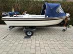 Crescent 430 boot/sloep 2006 - Suzuki 15 pk 4 takt - Trailer, Watersport en Boten, Motorboten en Motorjachten, 10 tot 30 pk, Ophalen of Verzenden