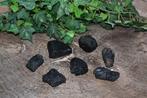 Ruwe stukken zwarte Toermalijn - 504 gram, Nieuw, Ophalen of Verzenden, Nvt, Nvt