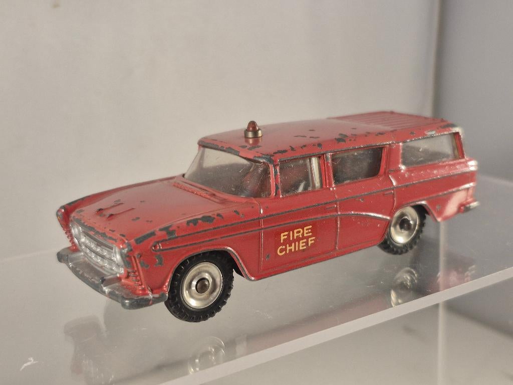 Dinky-Toys Nash Rambler (Fire Chief), Hobby en Vrije tijd, Ophalen of Verzenden, Gebruikt, Auto, Dinky Toys
