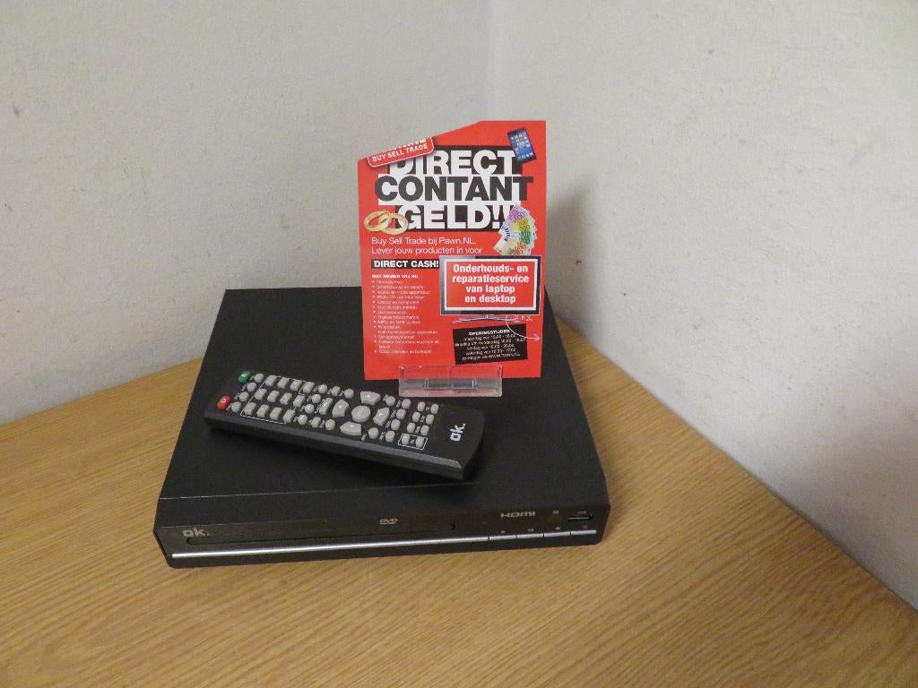 OK DVD-speler | Pawn Eindhoven, Ophalen, Gebruikt, Dvd-speler, Overige merken