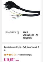 Perilex kabel met stekker, Nieuw, Inductie, Vrijstaand, 4 kookzones