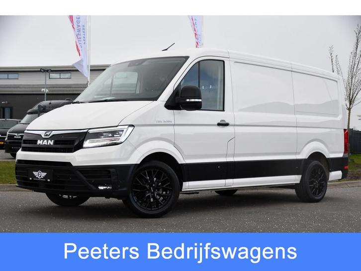 MAN TGE 3.180 35 2.0 L3H2 PB Edition Adaptieve Cruise, Camer, Auto's, Bestelauto's, Bedrijf, Te koop, ABS, Achteruitrijcamera