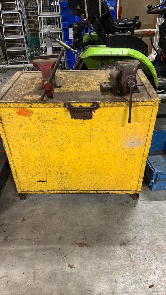 Bouw kist ijzer, Ophalen of Verzenden, Zo goed als nieuw, 50 tot 100 cm, Minder dan 50 cm