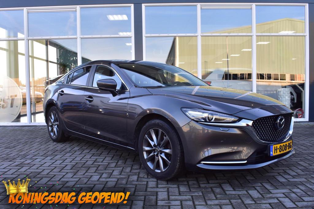 Mazda 6 2.0 SkyActiv-G 165 Comfort|Automaat|Lederen interieu, Auto's, Mazda, 1998 cc, Gebruikt, 4 cilinders, 165 pk