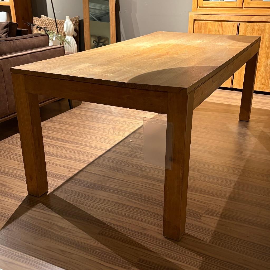Eettafel Oak Oosterbaan Living, Ophalen, 200 cm of meer, 50 tot 100 cm, Zo goed als nieuw