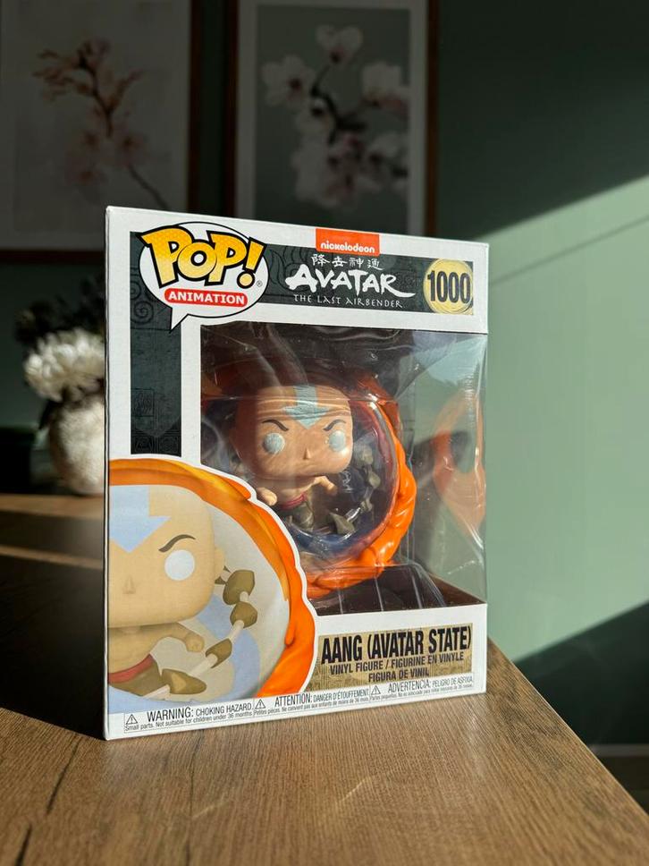 Funko Pop! Avatar Aang (Avatar State) #1000, Verzamelen, Poppetjes en Figuurtjes, Zo goed als nieuw, Ophalen of Verzenden