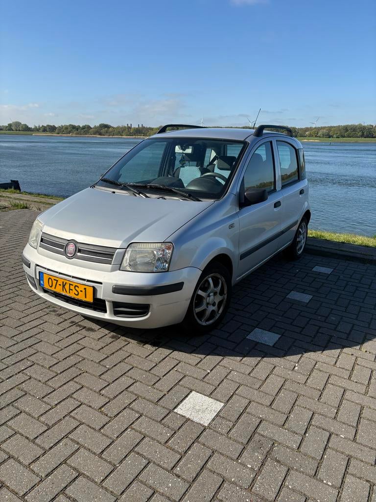 Fiat Panda 1.2 44KW 60PK 2009 Grijs. (PRIJS IS BESPREEKBAAR), Auto's, Voorwielaandrijving, 1242 cc, Origineel Nederlands, Handgeschakeld