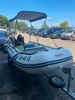 Suzumar 360 rubberboot met 15 pk motor en boottrailer, Gebruikt, Benzine, Minder dan 70 pk, Overige materialen