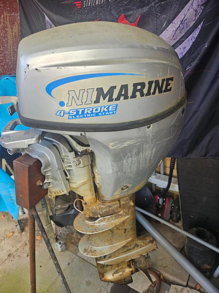 Nimarine 9.9pk 4 tact voor onderdelen, Ophalen