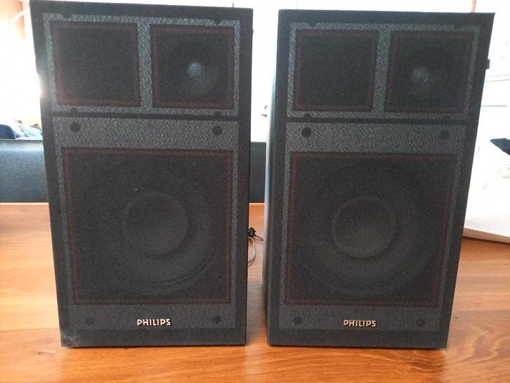 PHILIPS  70 FB 250 / 11R, Audio, Tv en Foto, Luidsprekers, Gebruikt, Front, Rear of Stereo speakers, Minder dan 60 watt, Philips