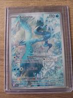 Articuno Pokémon Kaart - Full Art Holo, Ophalen of Verzenden, Zo goed als nieuw, Losse kaart, Foil