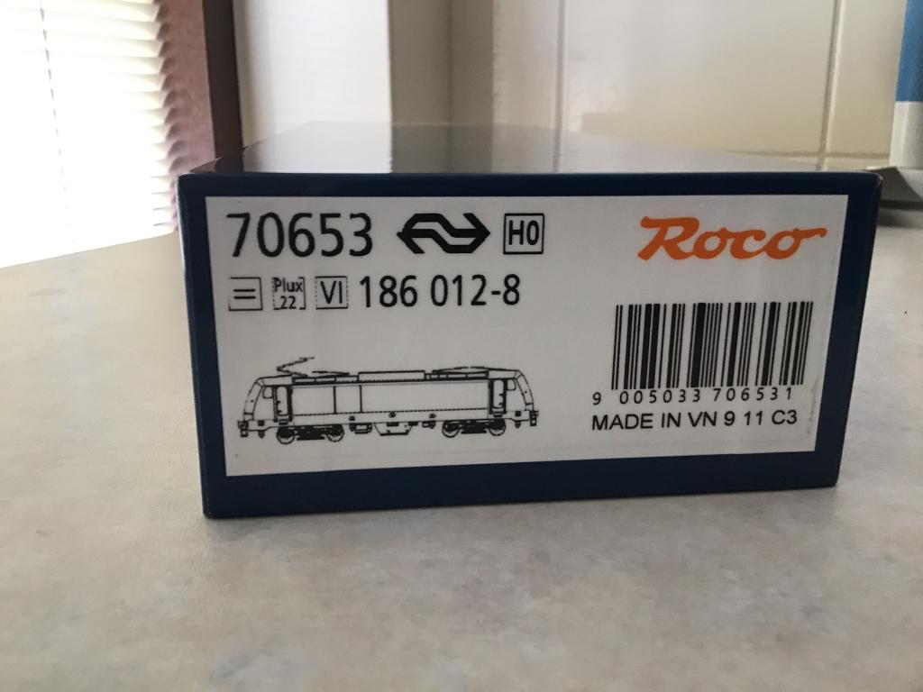 Roco BR 186 nieuw in doos, Hobby en Vrije tijd, Modeltreinen | H0, Nieuw, Locomotief, Gelijkstroom, Roco, Analoog, NS, Verzenden