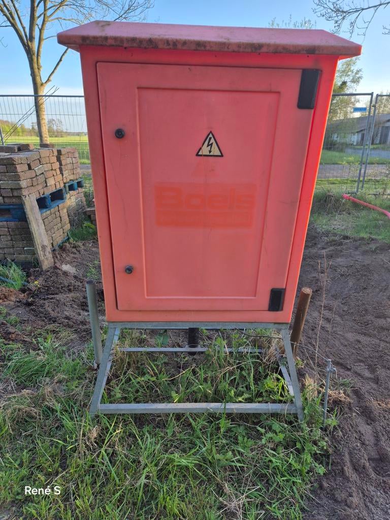 Bouwstroomkast, Doe-het-zelf en Verbouw, Elektra en Kabels, Ophalen, Stopcontact