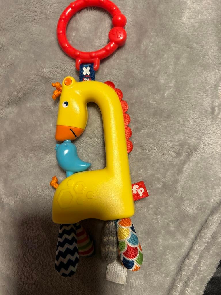 Fisher-Price giraf rammelaar, Ophalen of Verzenden, Gebruikt, Rammelaar