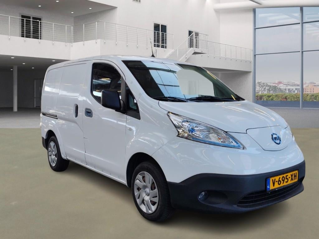 Nissan E-NV200 Business 40 kWh Airco | Cruise | Camera | Nav, Auto's, Bestelauto's, Gebruikt, Zwart, Wit, Origineel Nederlands