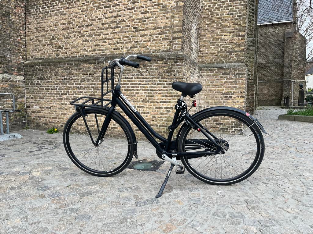 Gazelle NL transportfiets, damesfiets, terugtraprem, Fietsen en Brommers, Fietsen | Dames | Damesfietsen, Ophalen, Terugtraprem