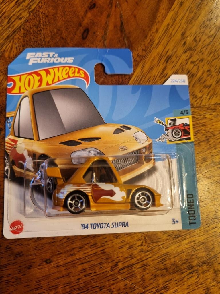Hotwheels tooned supra, Ophalen of Verzenden, Auto