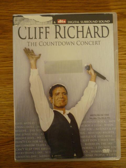 Cliff Richard - Countdown Concert DVD, Cd's en Dvd's, Dvd's | Muziek en Concerten, Zo goed als nieuw, Alle leeftijden, Ophalen of Verzenden