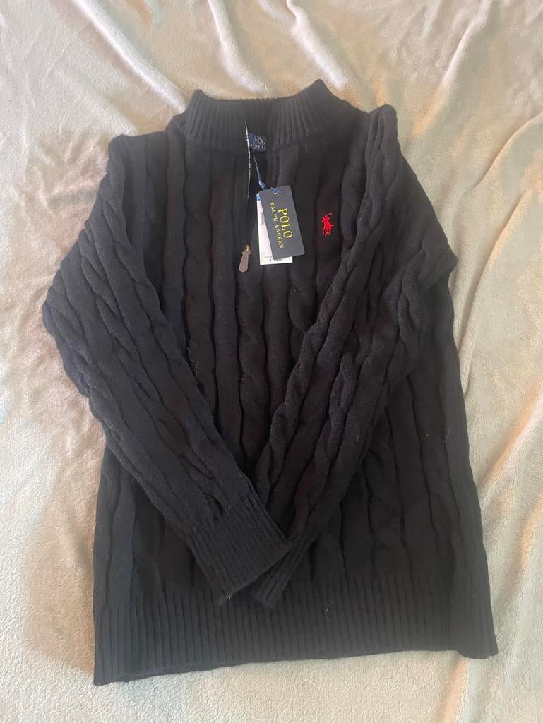 Polo Ralph Lauren trui zwart, Ophalen of Verzenden, Nieuw, Maat 52/54 (L), Zwart