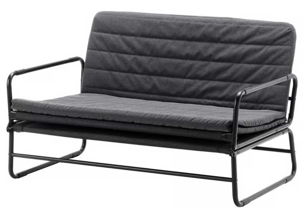 IKEA bedbank, zo goed als nieuw, Tweepersoons, Ophalen of Verzenden, Zo goed als nieuw, 120 cm