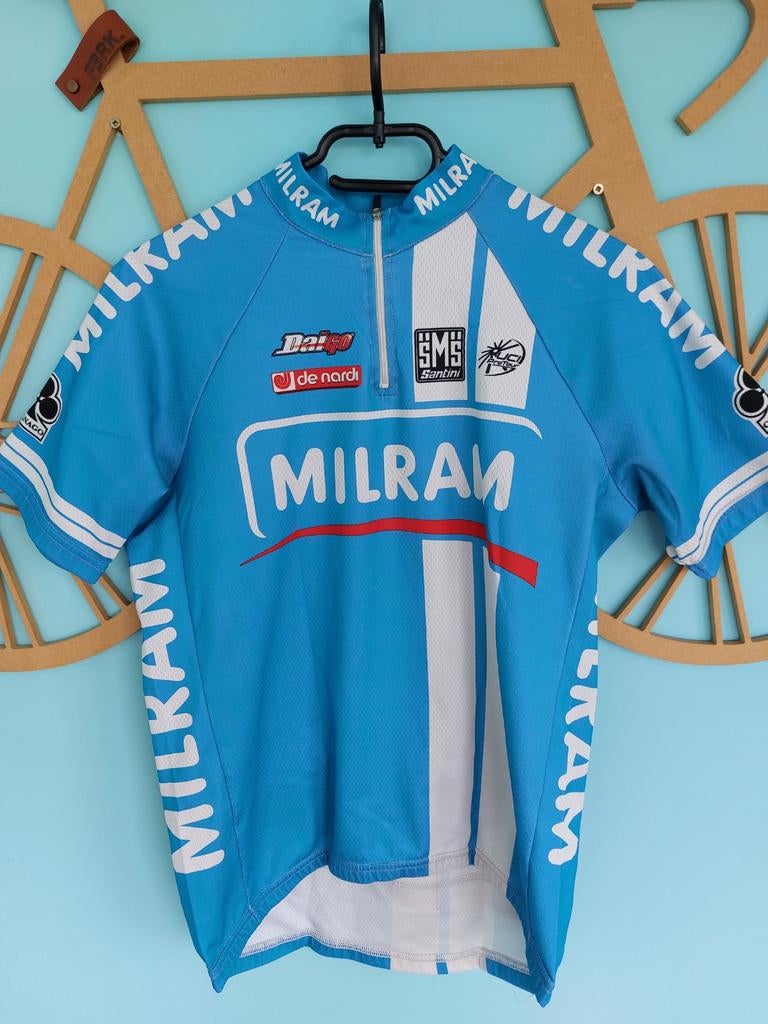 WIELERSHIRT MILRAM UCI PRO TOUR TEAM, Ophalen of Verzenden, Overige typen