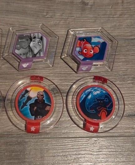 Disney Infinty Power Discs €1 per stuk, Verzamelen, Poppetjes en Figuurtjes, Verzenden, Zo goed als nieuw