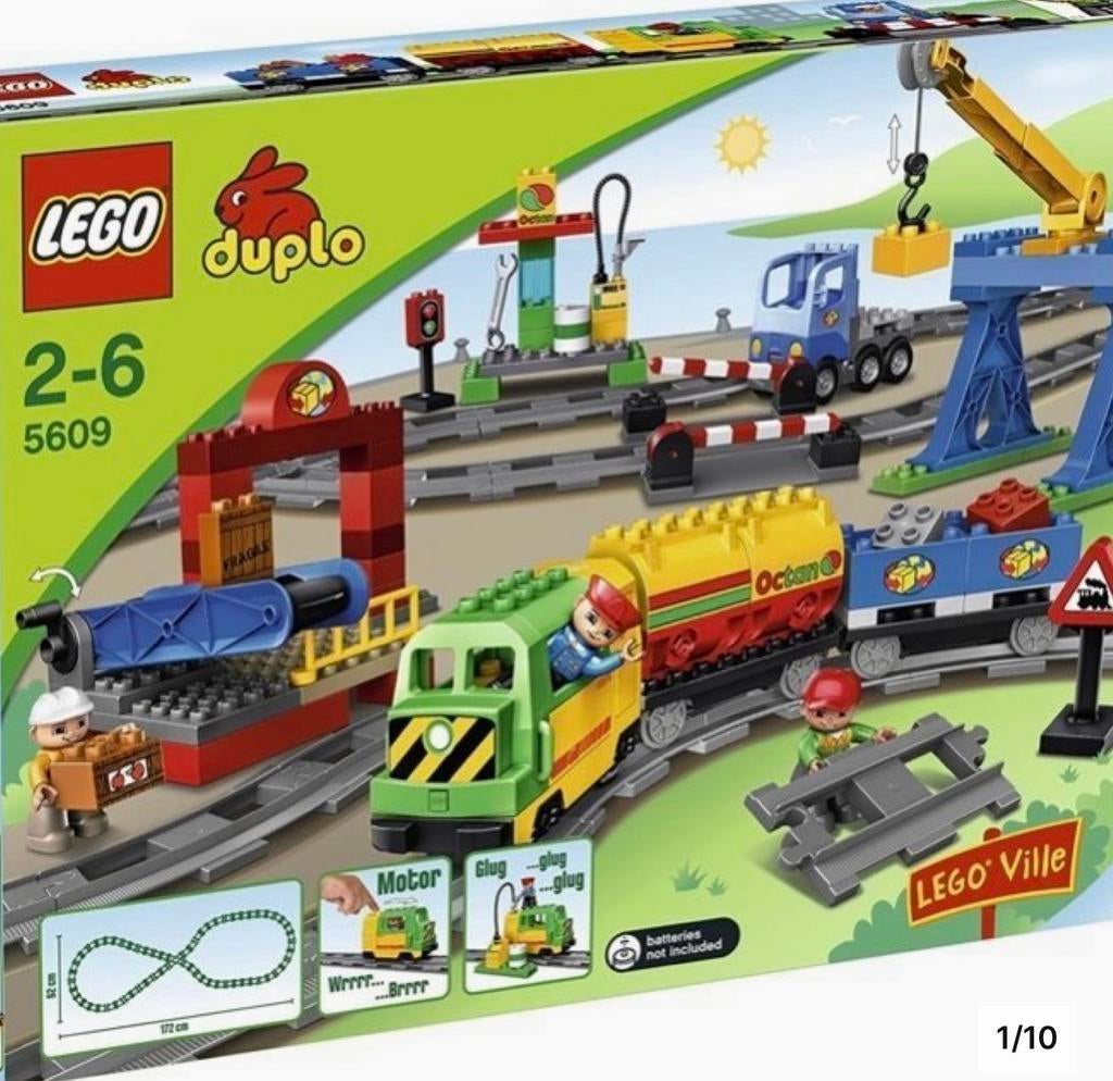 Heel veel Duplo waaronder complete trein met extra rails, Kinderen en Baby's, Speelgoed | Duplo en Lego, Ophalen of Verzenden