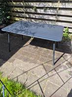Tuintafel metaal 150 x 90, Tuin en Terras, Ophalen, Gebruikt, Rechthoekig, Metaal