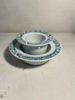 vintage Arzberg eierdopje met schaaltje, Ophalen of Verzenden