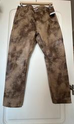 S. Woman, leer look stretch , bruin tinten, maat L, Maat 38/40 (M), Bruin, Nieuw, Ophalen of Verzenden