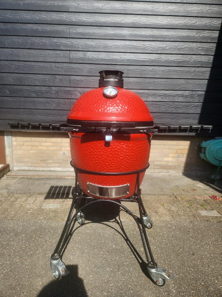 Kamado Joe Classic II BBQ Kamado Barbecue, Ophalen of Verzenden, Zo goed als nieuw, Kamado Joe, Met accessoires