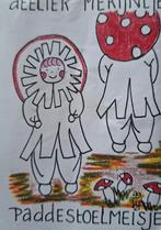 Viltpakketje Paddestoelmeisje, Hobby en Vrije tijd, Vilt, Ophalen of Verzenden, Nieuw, Figuurtje(s)