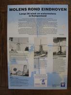 poster 26 windmolens watermolens rond Eindhoven ca. 1988, Verzamelen, Posters, Ophalen of Verzenden, A1 t/m A3, Overige onderwerpen