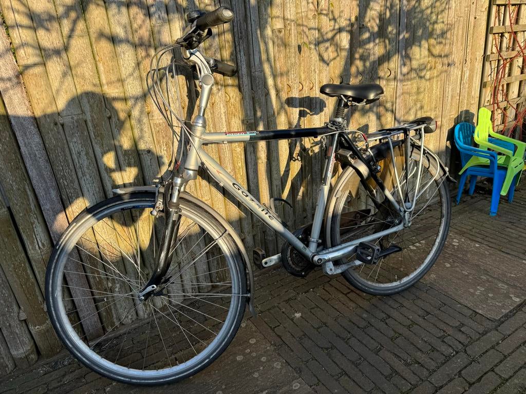 Gazelle Medeo herenfiets - Framemaat 57, Fietsen en Brommers, Fietsen | Heren | Herenfietsen, Ophalen, Gebruikt, Versnellingen