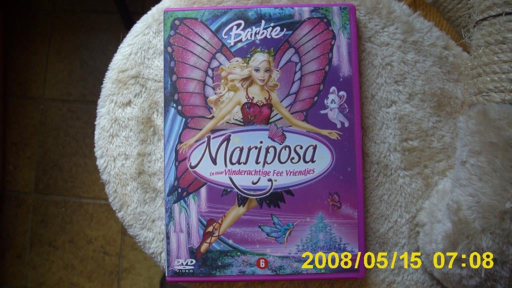 Barbie mariposa en haar vlinderachtige feevriendjes, Vanaf 6 jaar, Verzenden, Zo goed als nieuw