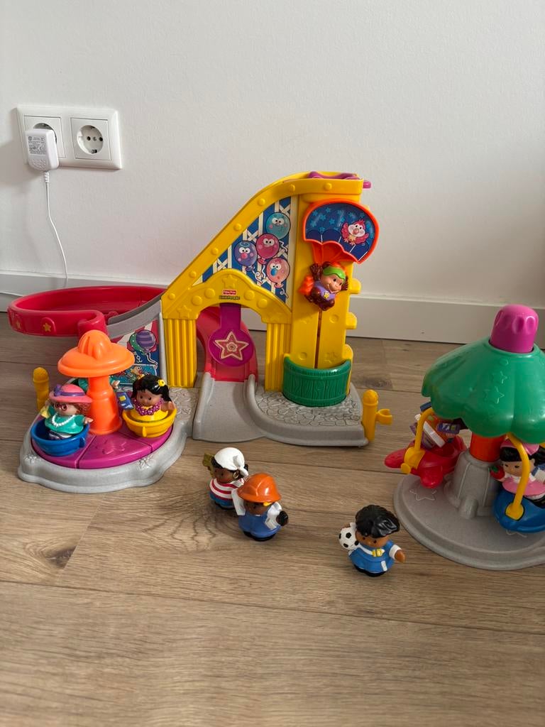 Little people kermis, Kinderen en Baby's, Speelgoed | Fisher-Price, Ophalen, Gebruikt, Speelset