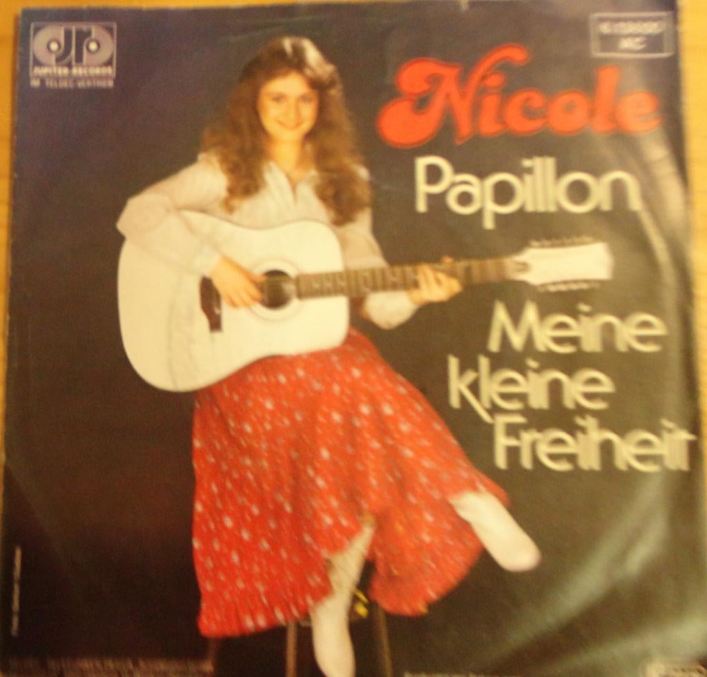 Nicole > Papillon, Gebruikt, 7 inch, Single, Ophalen of Verzenden