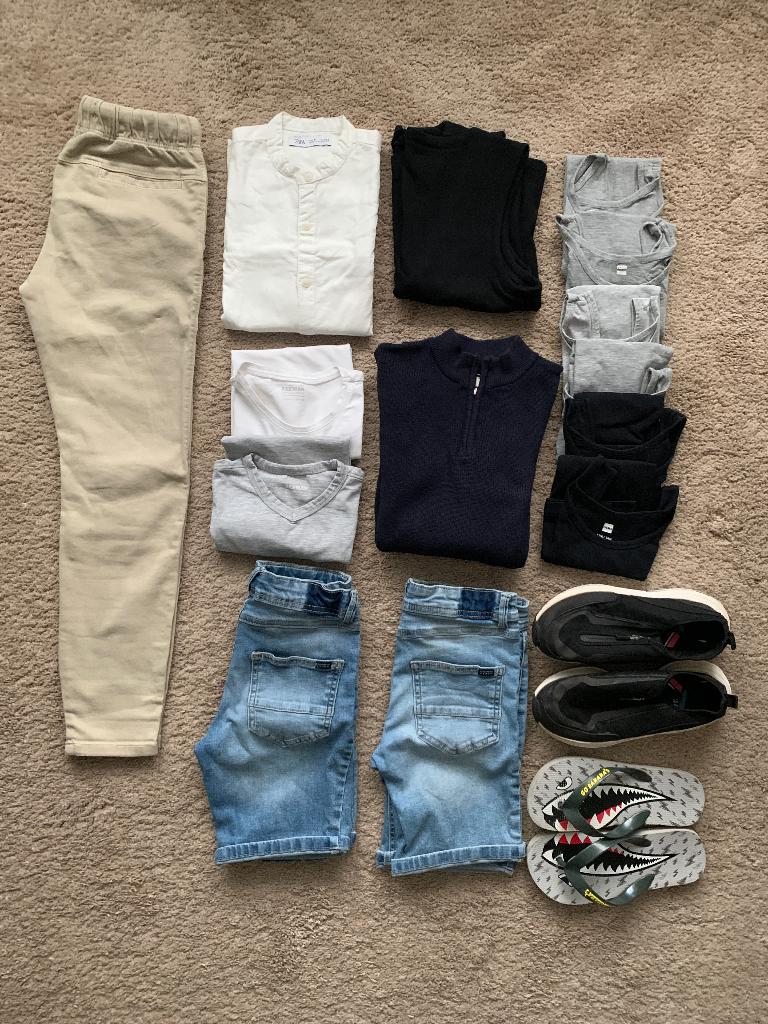 Zomerkleding Name it shorts, Zara broek, schoenen 134/140, Kinderen en Baby's, Kinderkleding | Maat 134, Ophalen, Zo goed als nieuw