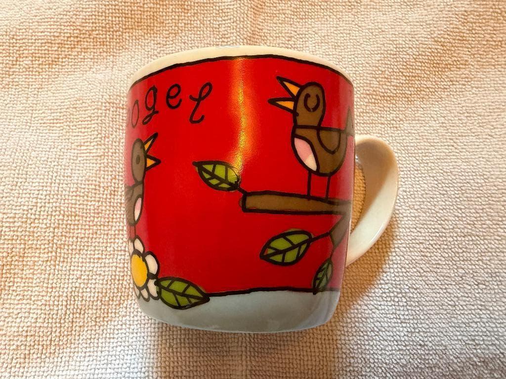 Mok Foogel Douwe Egberts, Huis en Inrichting, Ophalen of Verzenden, Zo goed als nieuw, Overige stijlen, Kop(pen) en/of Schotel(s)