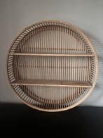 Ronde wandplank van bamboe, Ophalen of Verzenden, Zo goed als nieuw