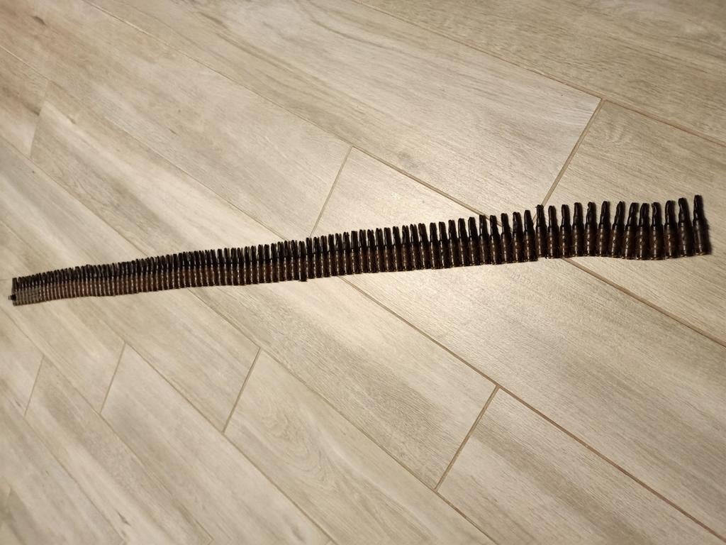 Hulzen, Kogelriem, Hulzen riem, Huls, Verzamelen, Militaria | Algemeen, Ophalen of Verzenden, Landmacht, Nederland, Hulzen of Bodemvondsten