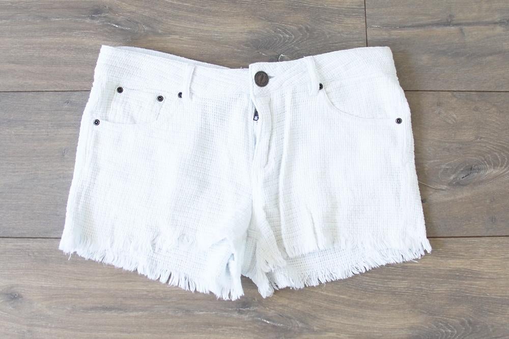 Super Leuk Costes Broekje 100% Katoen (S) - 16 € 25,-, Kort, Wit, Ophalen of Verzenden, Zo goed als nieuw