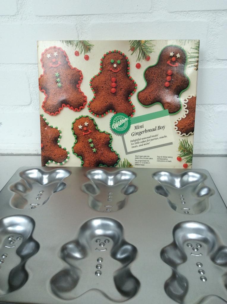 Kerst bakvorm ‘gingerbread boy’, Ophalen of Verzenden, Zo goed als nieuw