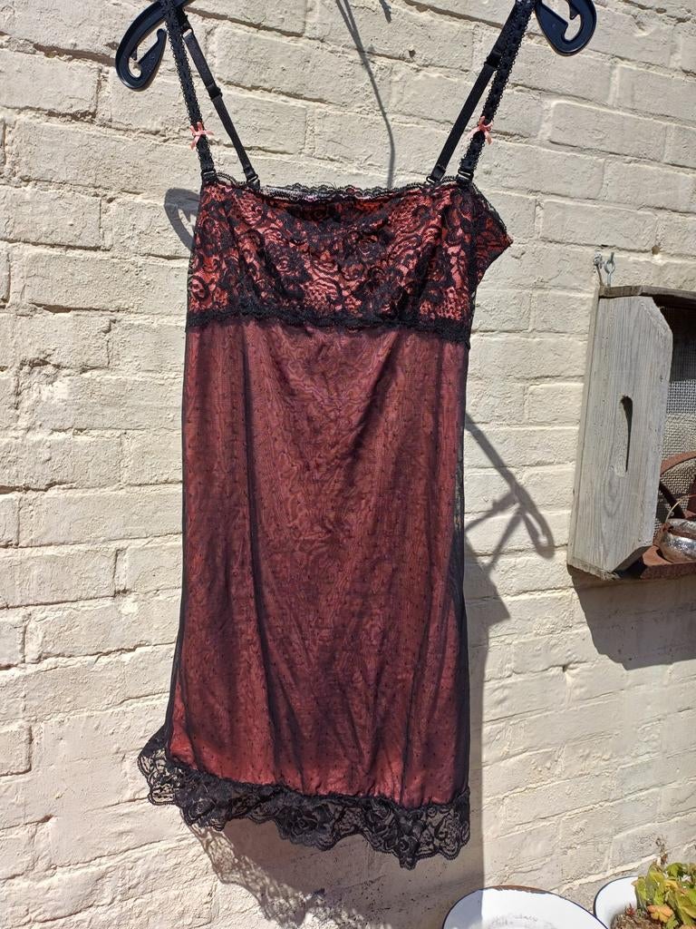 Mooi nachthemd maat M hunkelmoller, Verzenden, Zo goed als nieuw, Maat 38/40 (M)