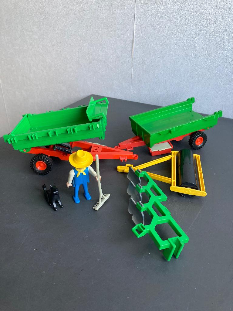 Playmobil 3501, set landbouwvoertuigen., Ophalen of Verzenden, Zo goed als nieuw, Complete set