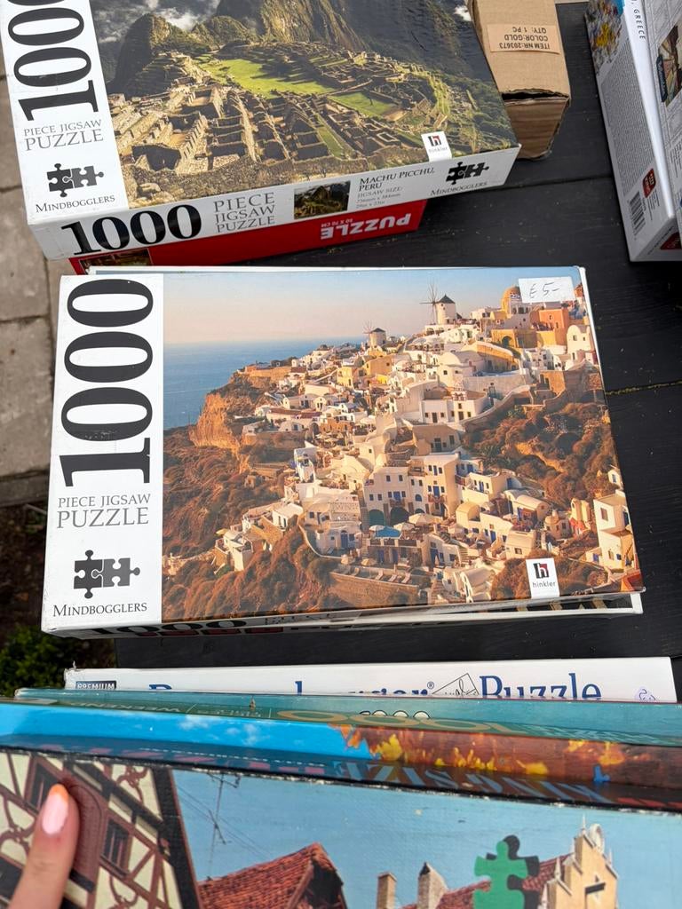 Legpuzzel 1000 stukjes, Ophalen of Verzenden, 500 t/m 1500 stukjes, Zo goed als nieuw