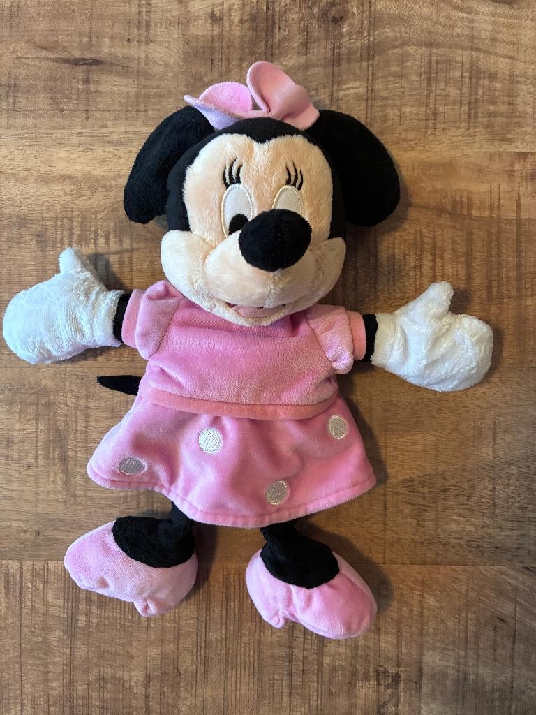 Disney Minnie Mouse handpop. 30 cm. ZGAN. (meer op FOTO's), Ophalen of Verzenden, Zo goed als nieuw, Overige typen