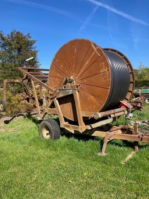 Beregeningshaspel - Bronpomp - Beregeningsbuizen, Ophalen, Fruitteelt, Beregening en Drainage